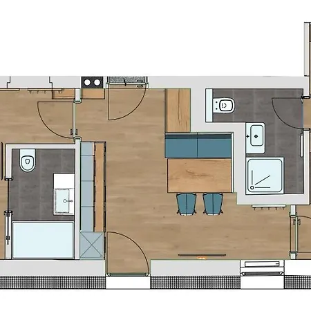 Haus Hubertus דירה *